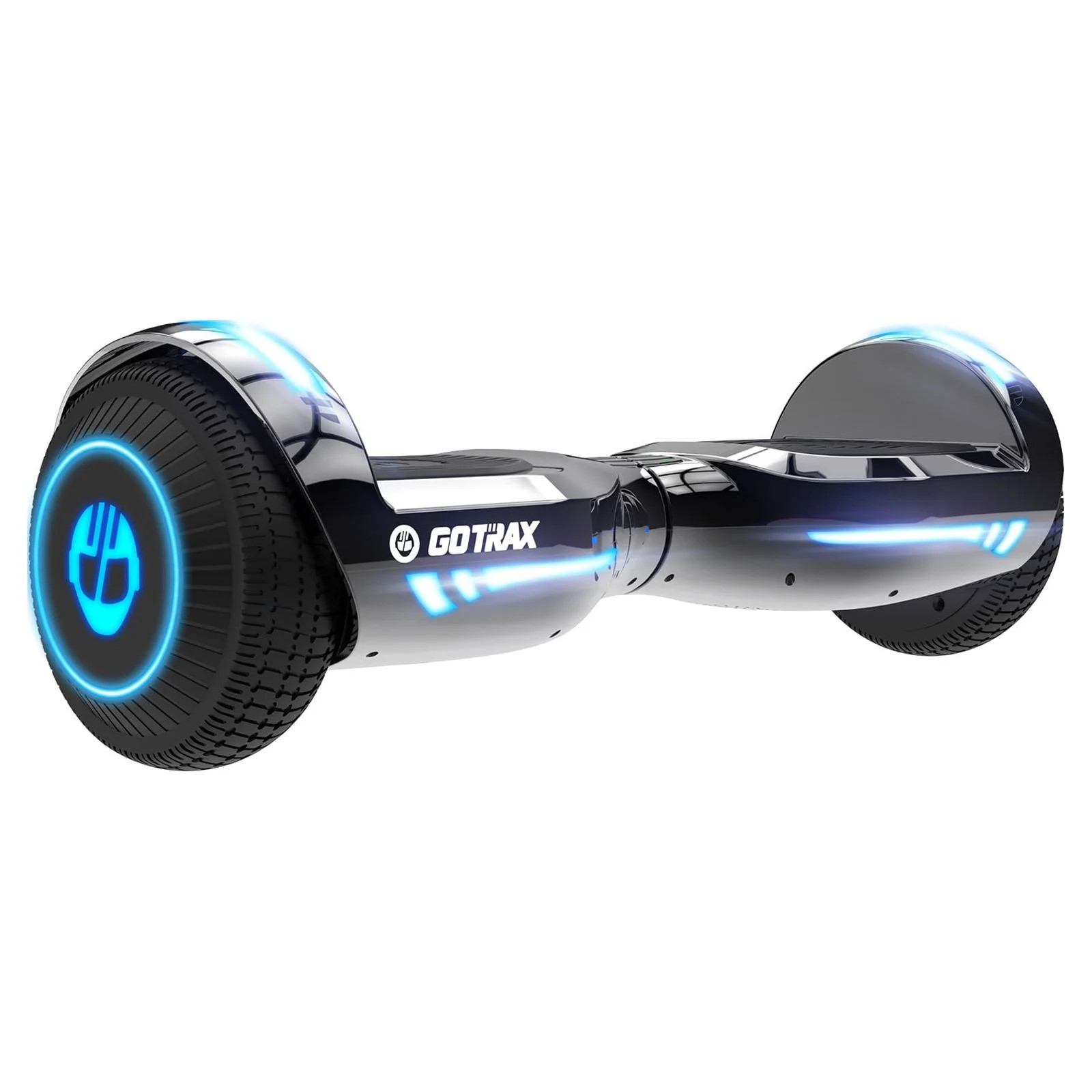Gotrax Glide 6.5" Hoverboard for Kids Ages 6-12 with Bluetooth Speaker and Led Lights, Silver | Walmart (US)