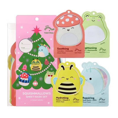 TONYMOLY Sheet Mask Set - Squishmallows - 4ct | Target