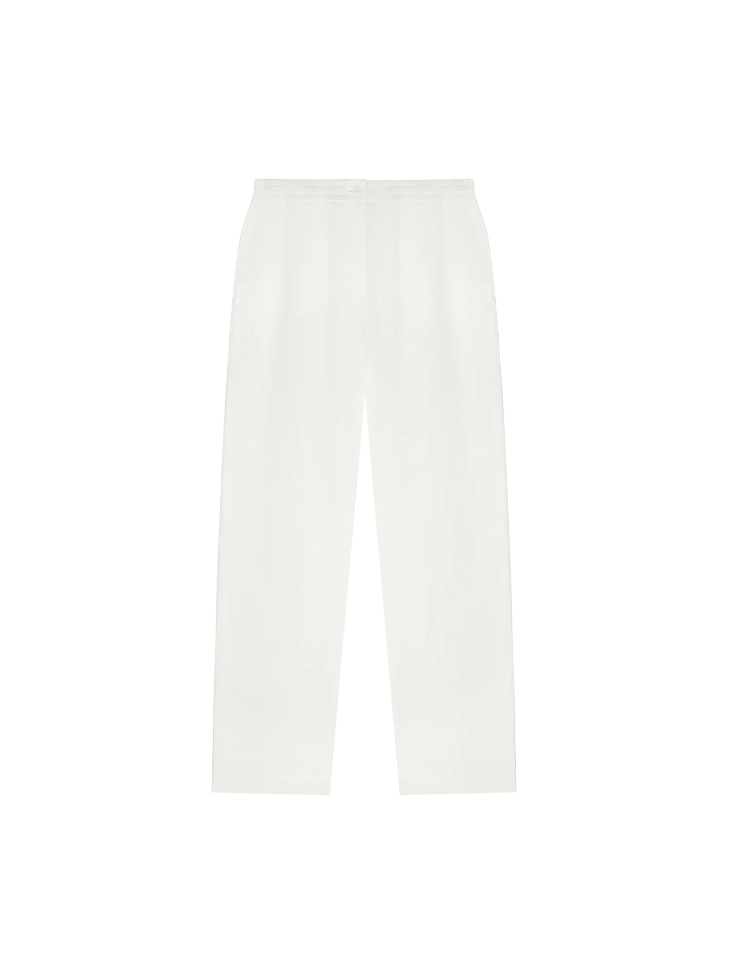 Men's Dna Aloe Linen Trousers - Off-white | The Pangaia US