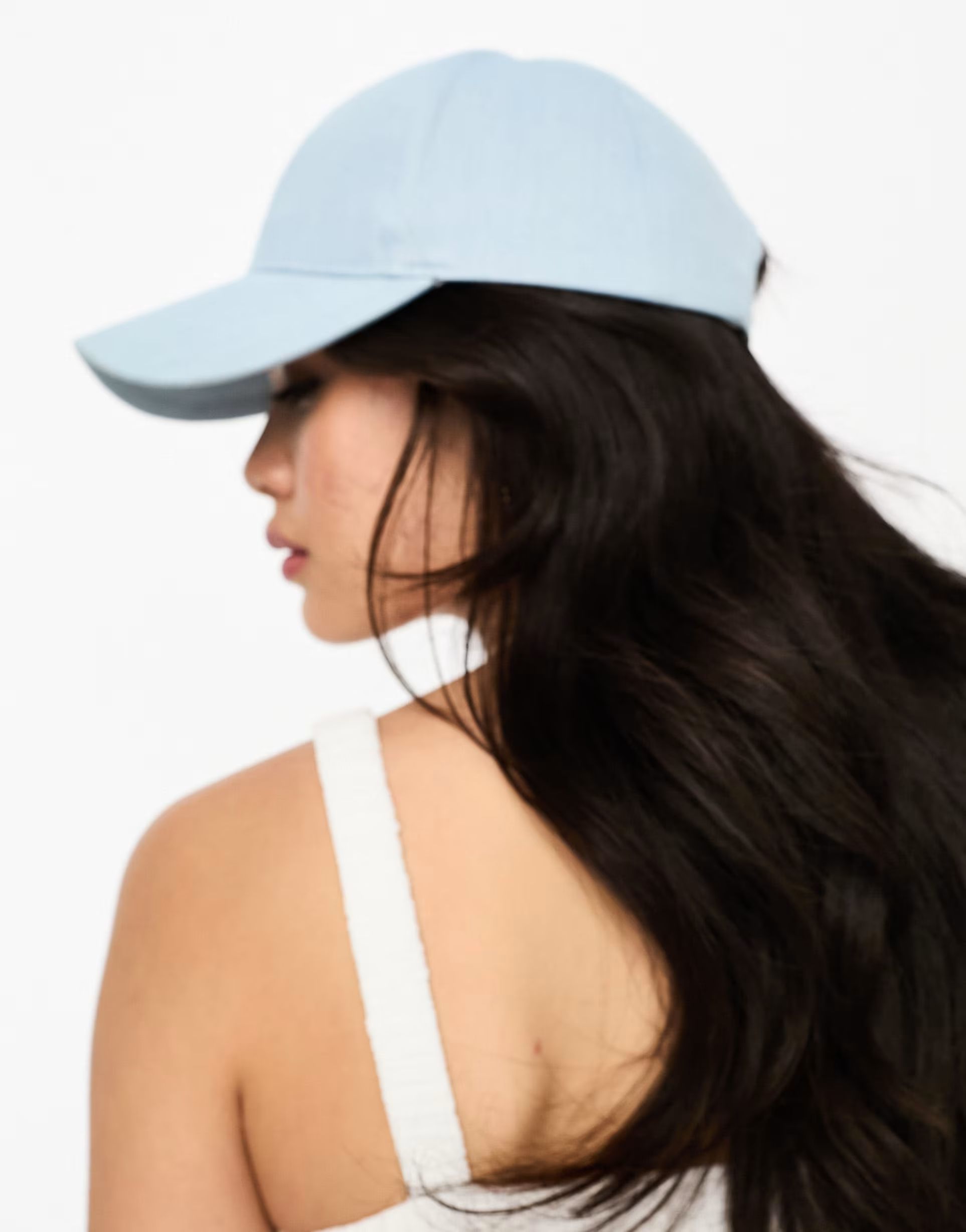 ASOS DESIGN - Casquette en jean - Bleu clair | ASOS (Global)