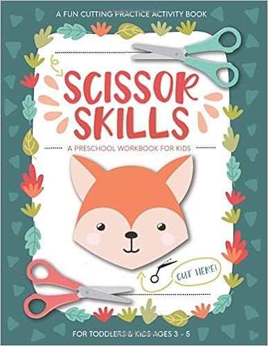 Scissor Skills Preschool Workbook for Kids: A Fun Cutting Practice Activity Book for Toddlers and... | Amazon (US)