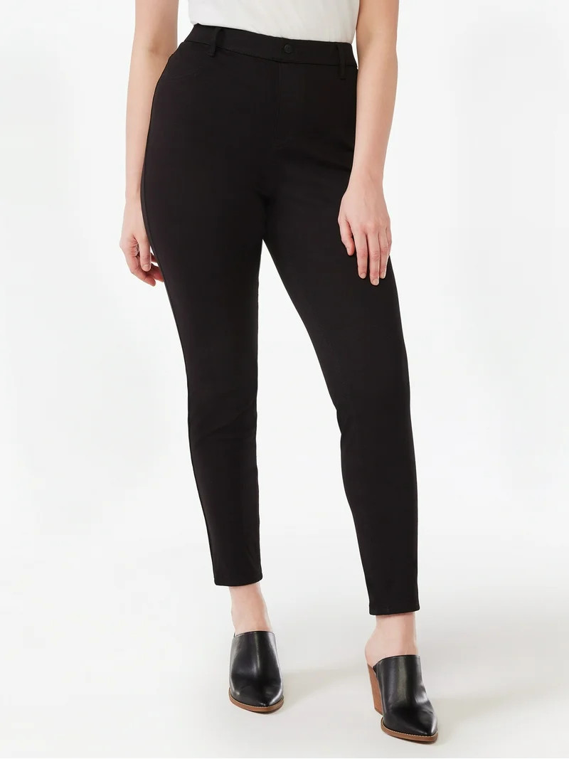 Time and Tru Women's High Rise Jeggings, 29" Inseam, Sizes XS-XXXL | Walmart (US)