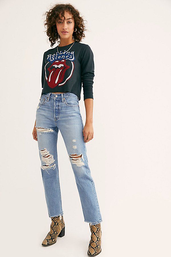 Levi's 501 Straight Jeans by Levi's at Free People, Luxor Street, 28 | Free People (Global - UK&FR Excluded)