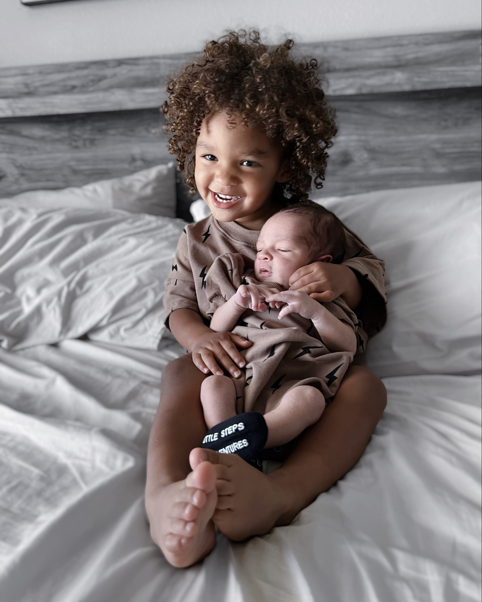 Hendrik is so excited that baby bro, Roman, is finally here & mama is excited to have them wear their matching outfits 🤎

#foreverfrenchbaby #brothers

#LTKkids #LTKbaby #LTKfamily