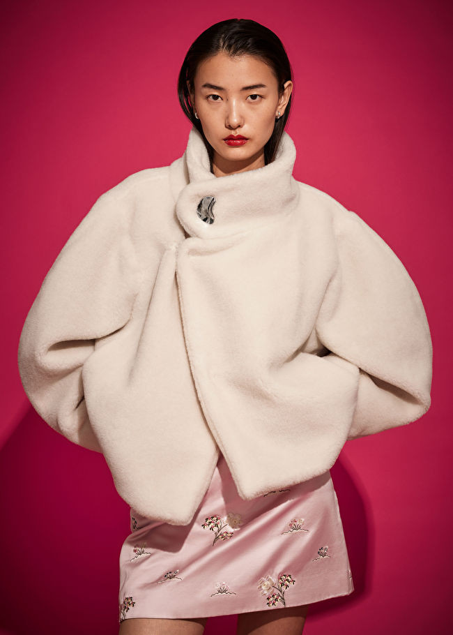 Cropped Faux Fur Jacket | & Other Stories US