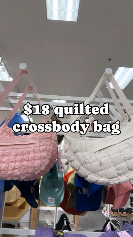 $18 quilted crossbody bag from Target! 🎯❤️😍 How cute is this? 

👉🏼Follow for more affordable fashion and Target finds!🎯



#LTKSeasonal #LTKstyletip #LTKfindsunder50