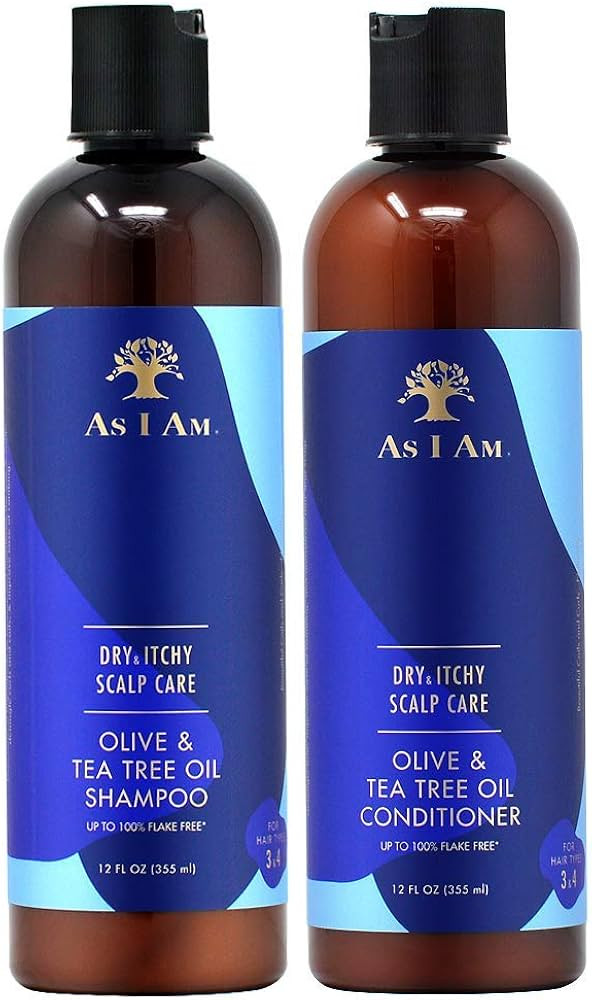 As I Am Dry & Itchy Scalp Care Shampoo and Conditioner 12oz | Amazon (US)