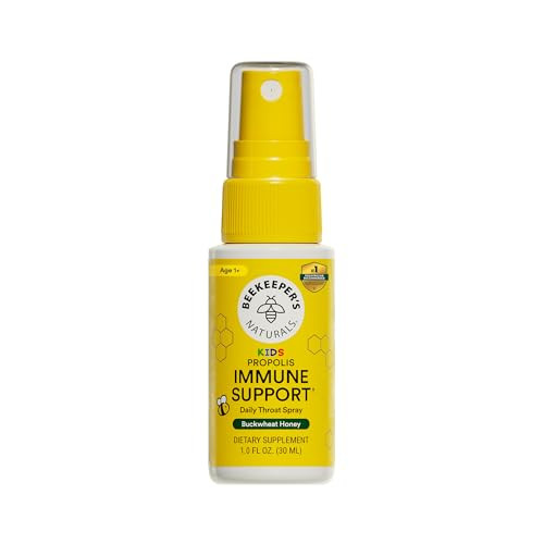 Kids Propolis Throat Spray - Natural Immune Support & Sore Throat Relief - by BEEKEEPER'S NATURAL... | Amazon (US)
