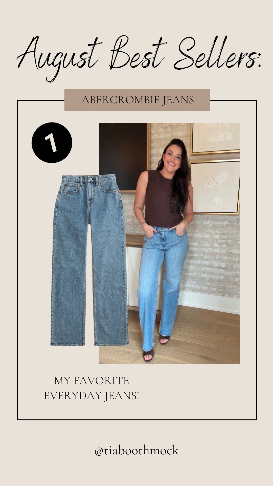 The best everyday jeans 🙌 So flattering on!

#LTKootd #LTKgrwm #LTKSeasonal