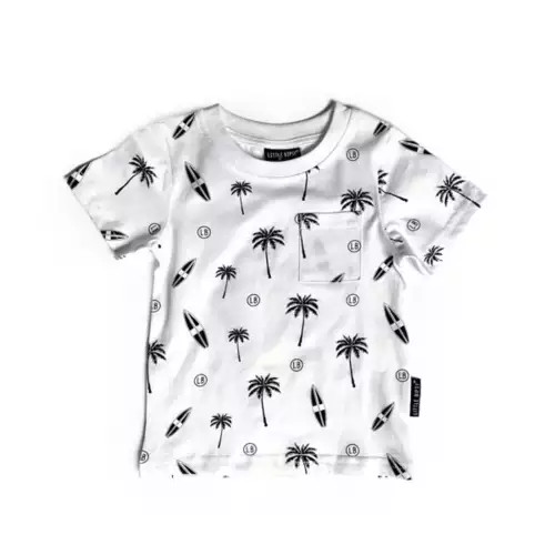 Toddler Little Bipsy Palm Print Short Sleeve T-Shirt | Scheels