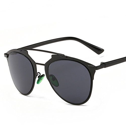 GANT Compound Eyes Desginer Vintage Aviator Sunglasses Retro Round Lens Fashion Style Black | Amazon (US)