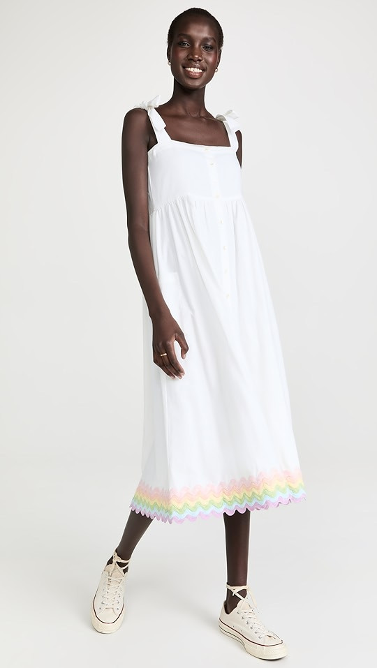 Juliet Dunn Tie Shoulder Dress | SHOPBOP | Shopbop