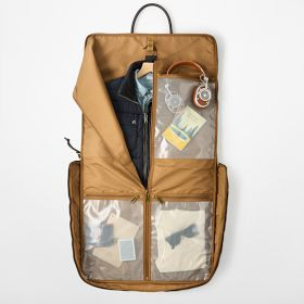 Jack Waxed Canvas Garment Bag | Mark and Graham