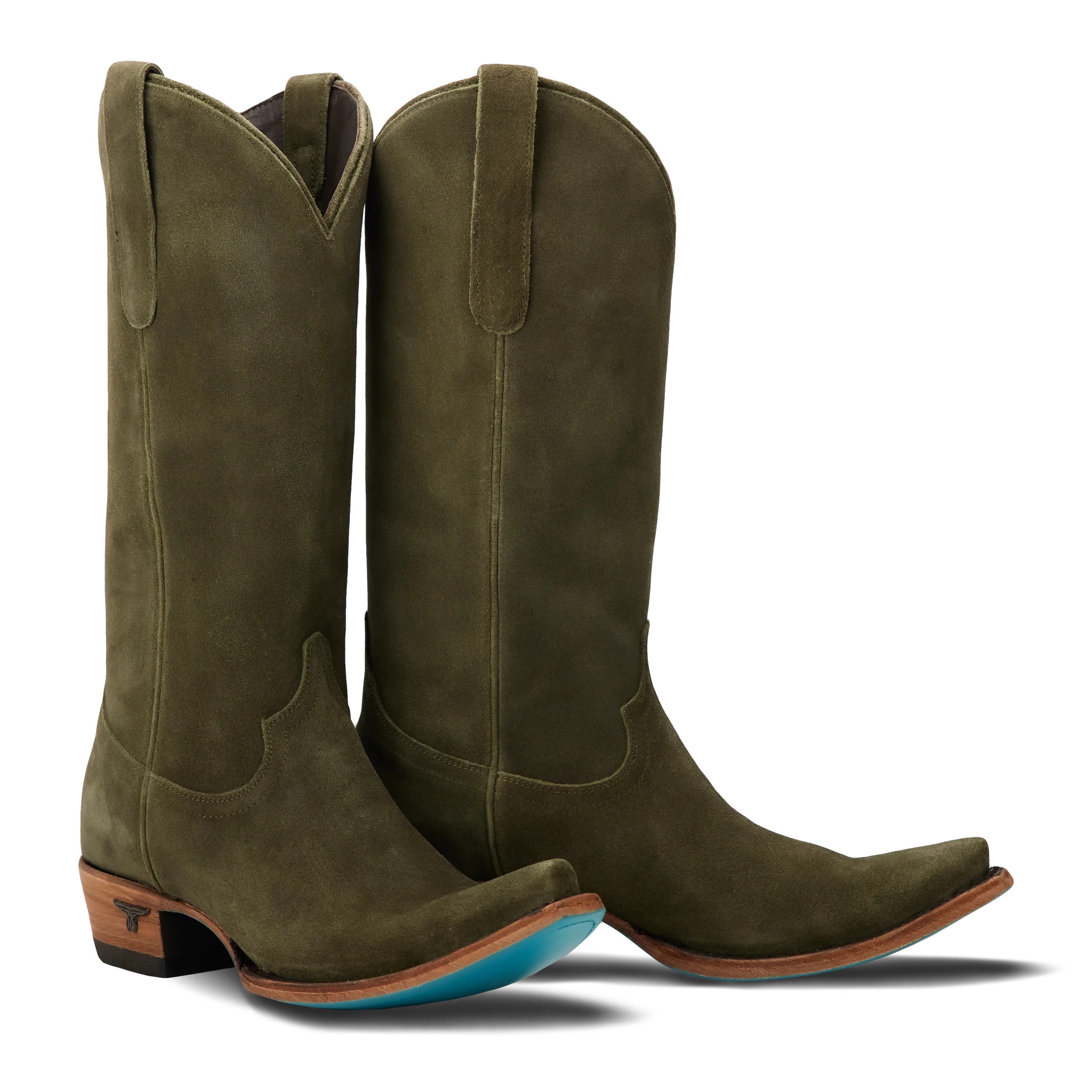 Emma Jane Boot - Olive Suede | Lane Boots