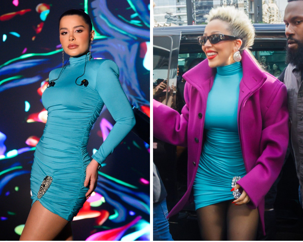 Compre o vestido usado por Doja Cat e Maraisa, da marca Area. 

 #LTKbrasil #LTKdicadeestilo