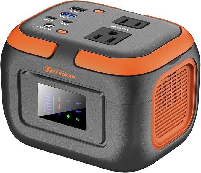 Portable Power Station 120W, Power Bank with AC Outlet, Portable Generator 97.6Wh External Batter... | Amazon (US)