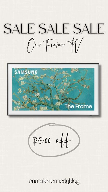Frame TV- now $500 off!