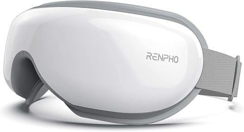 RENPHO Eye Massager with Heat, Eye Sleep Mask for Dry Eyes, Valentines Day Gifts for Her Him Birthday Gifts for Women Mom Men Girls, Smart Eye Relaxing Mask with Bluetooth, Quiet Improve Sleep | Amazon (CA)