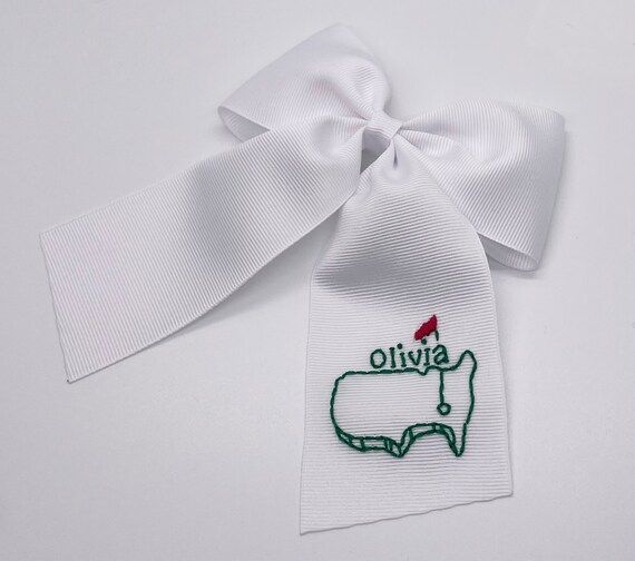 MASTERS Hand-embroidered Bow | Etsy | Etsy (US)