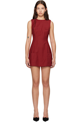 Red Rowan Minidress | SSENSE