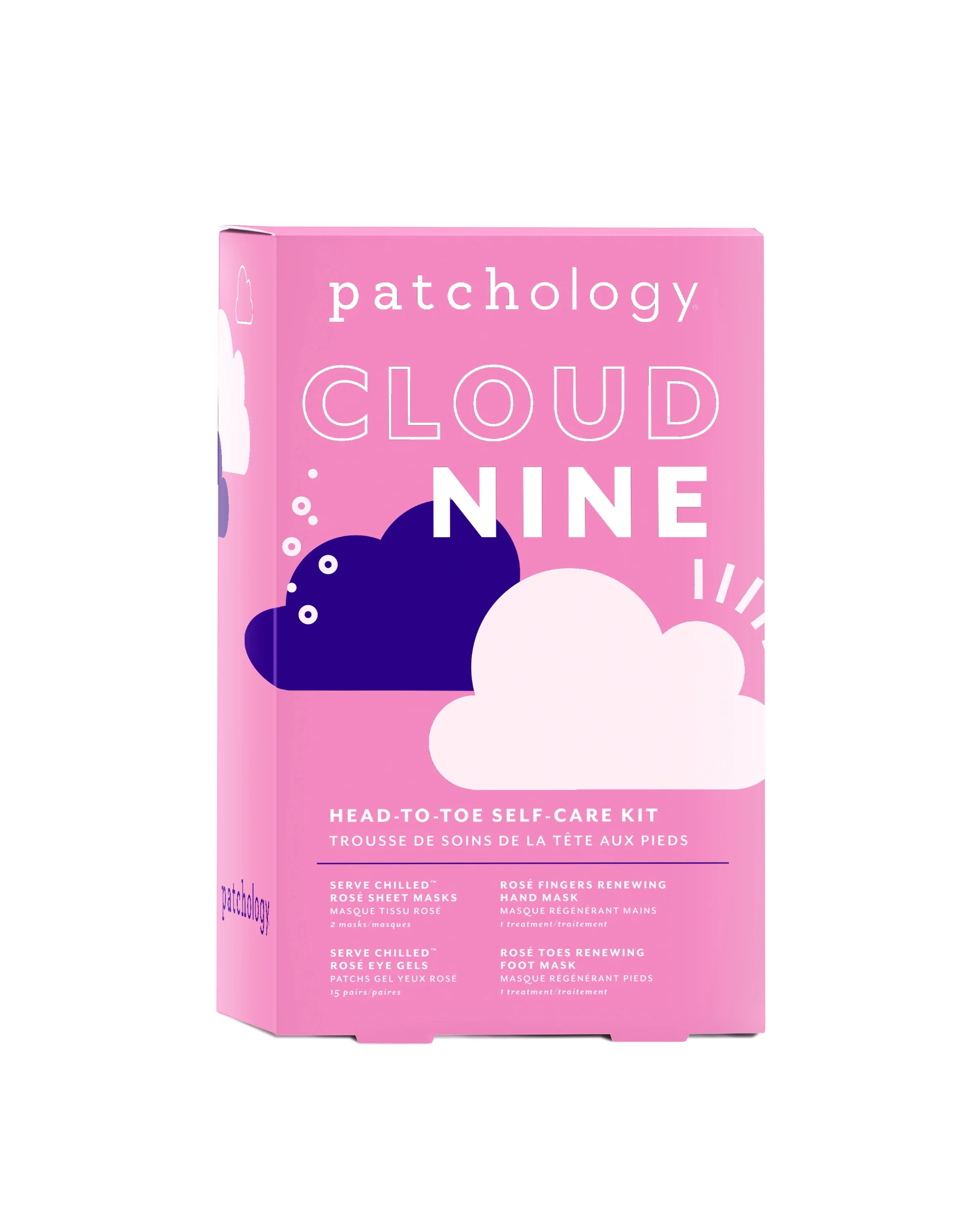 Patchology Cloud Nine, 4-Piece Head-to-Toe Self-Care Holiday Gift Set | Walmart (US)