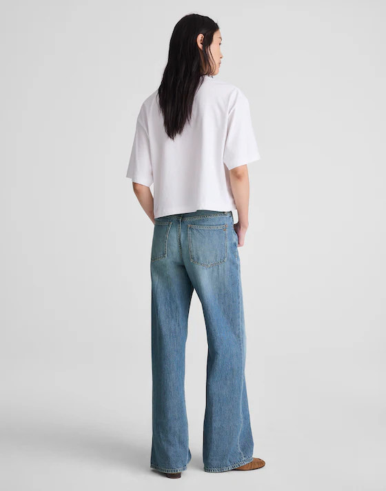 The Ultimate Wide-Leg Jean in Airy Denim | Madewell