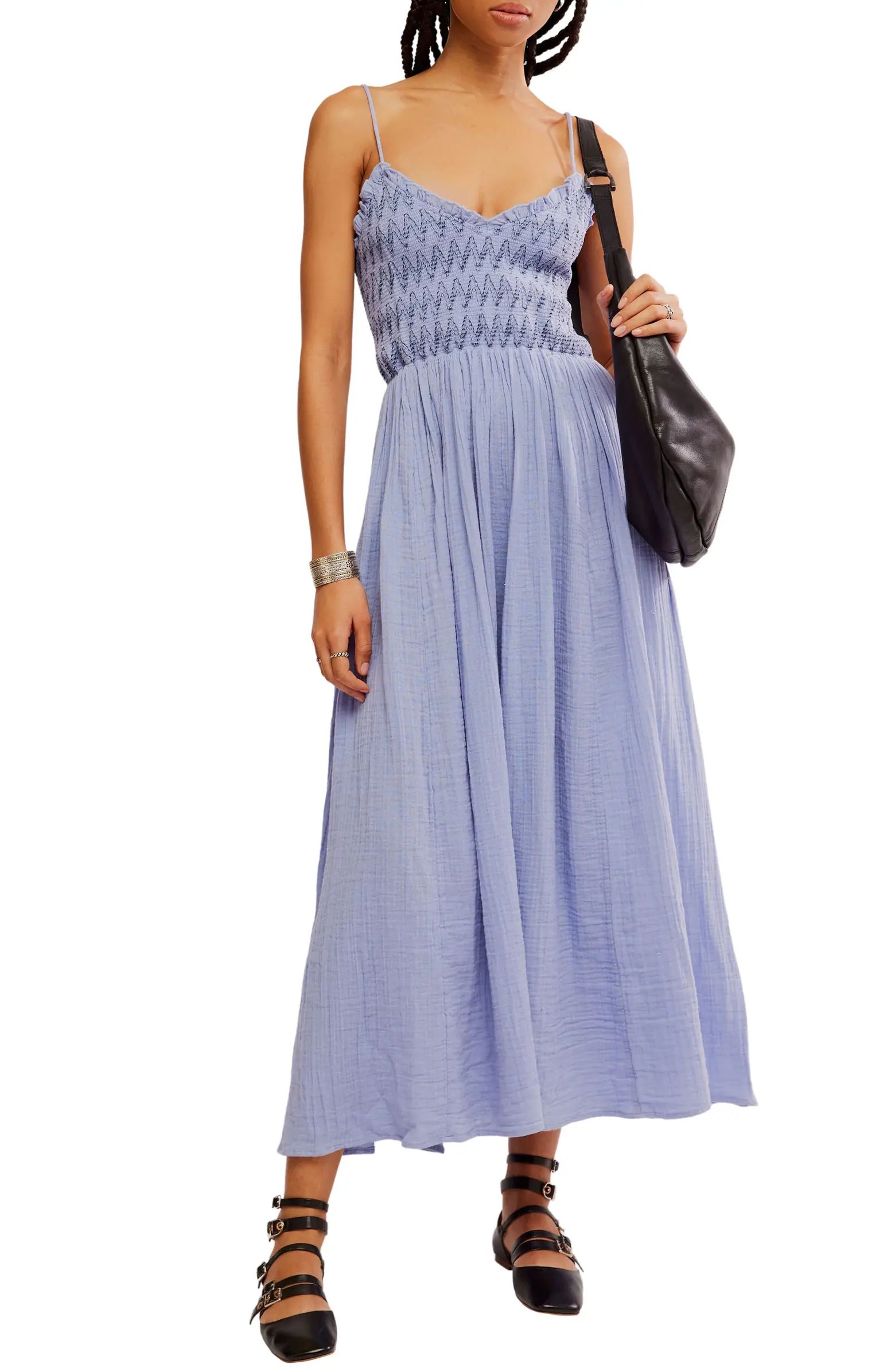 Free People Sweet Nothings Cotton Gauze Maxi Sundress | Nordstrom | Nordstrom