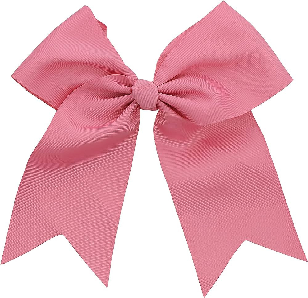 Mauve Jumbo Bow Clip with Tails for Women and Girls | Amazon (US)