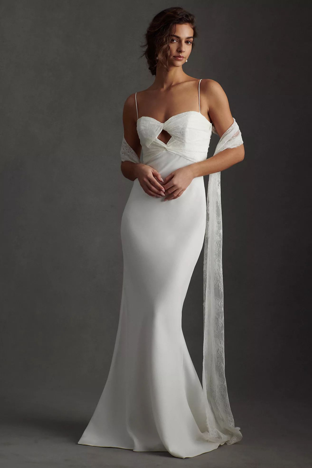 Savannah Miller Emmy Sweetheart Mermaid Wedding Gown | Anthropologie (US)