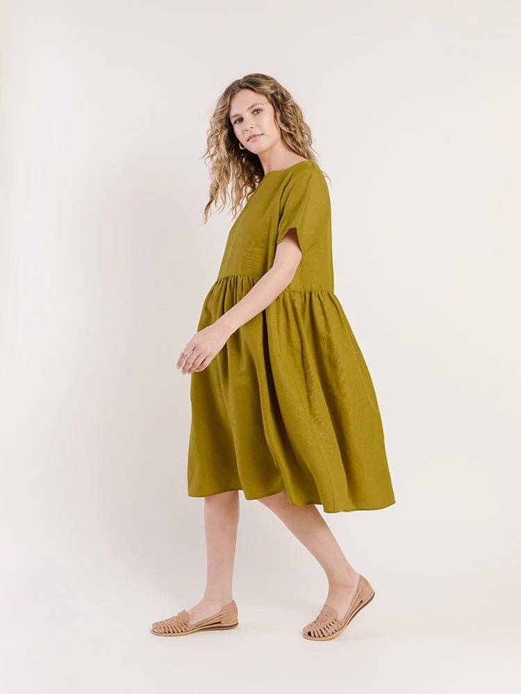 Nico Linen Dress Noelle | Tradlands