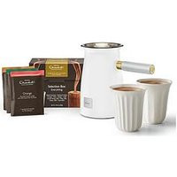 Hotel Chocolat Velvetiser - White With 10 Hot Chocolates | Very (UK)