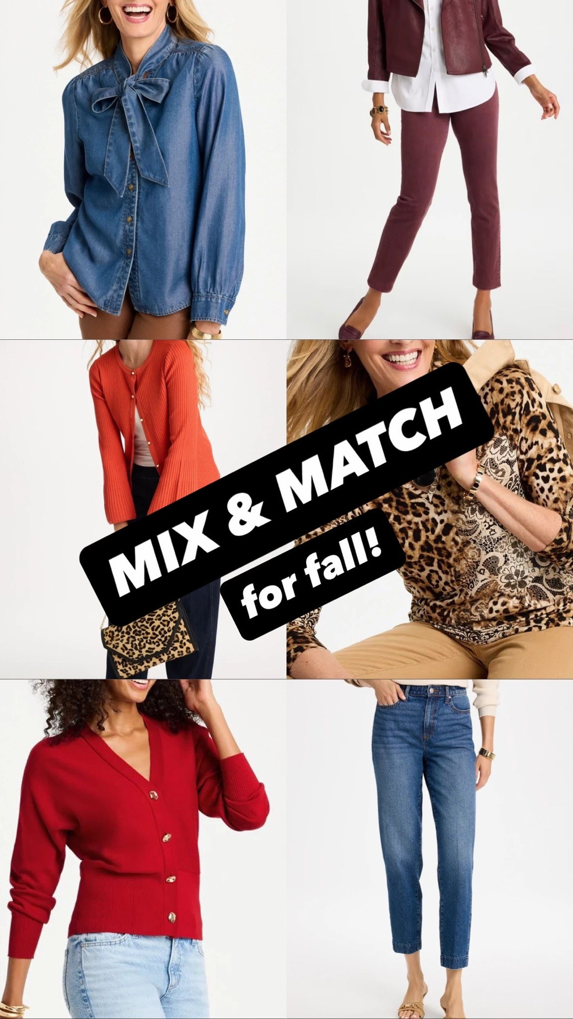 Mix and match any of these for fabulous fall outfits!!￼

#LTKootd #LTKOver40 #LTKSeasonal