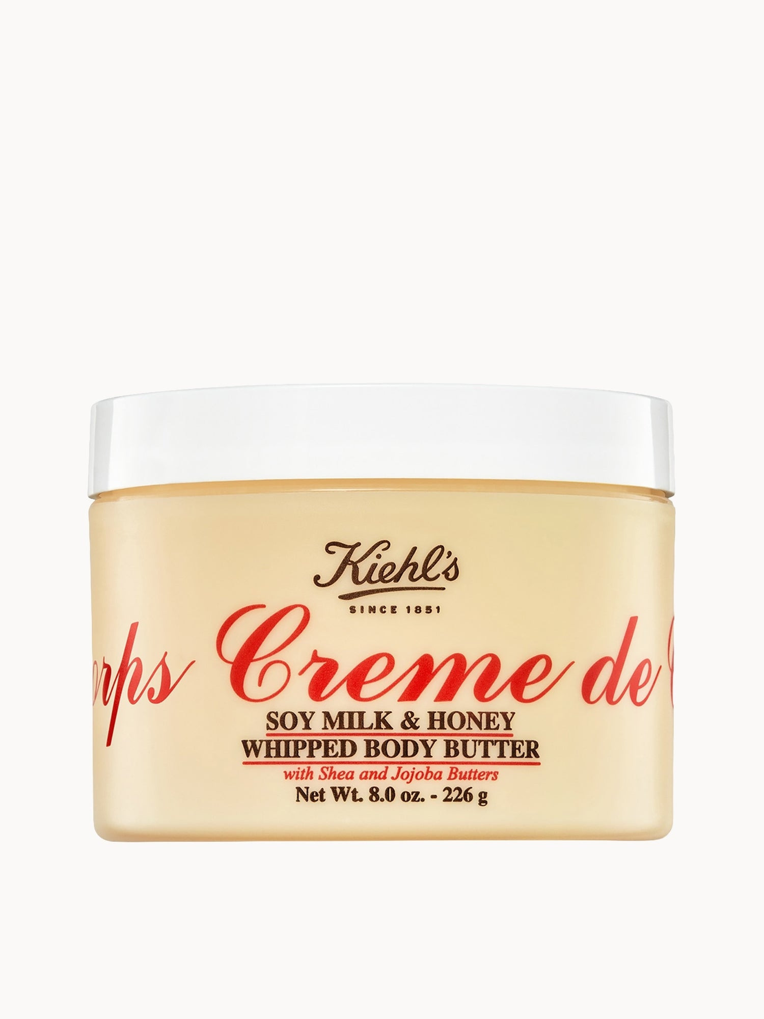 Kiehl's Creme de Corps Soy Milk & Honey Whipped Body Butter 226g | Look Fantastic (UK)