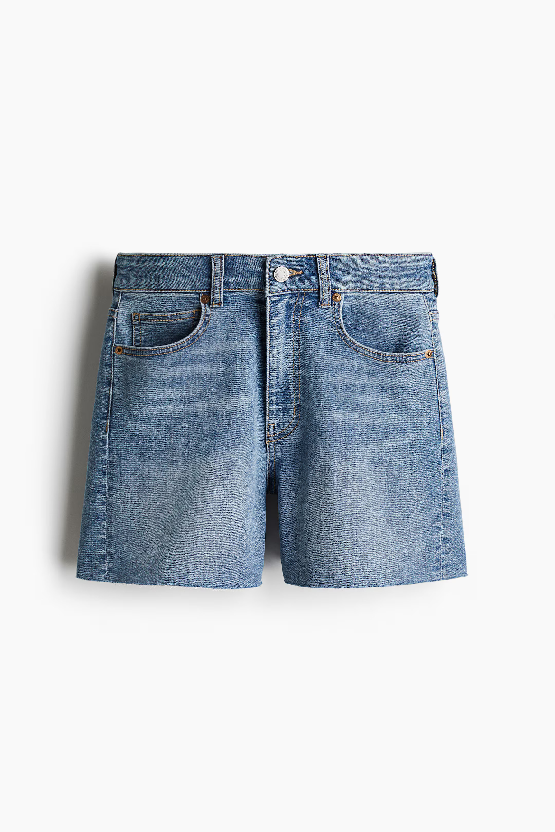 Skinny High Denim Shorts | H&M (US + CA)