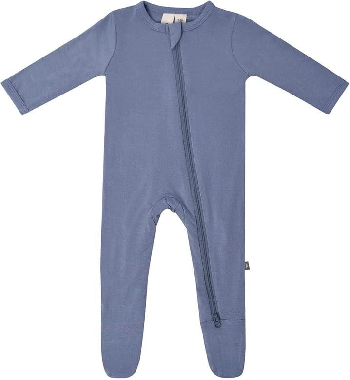 KYTE BABY Soft Bamboo Rayon Footies, Zipper Closure, 0-24 Months | Amazon (US)