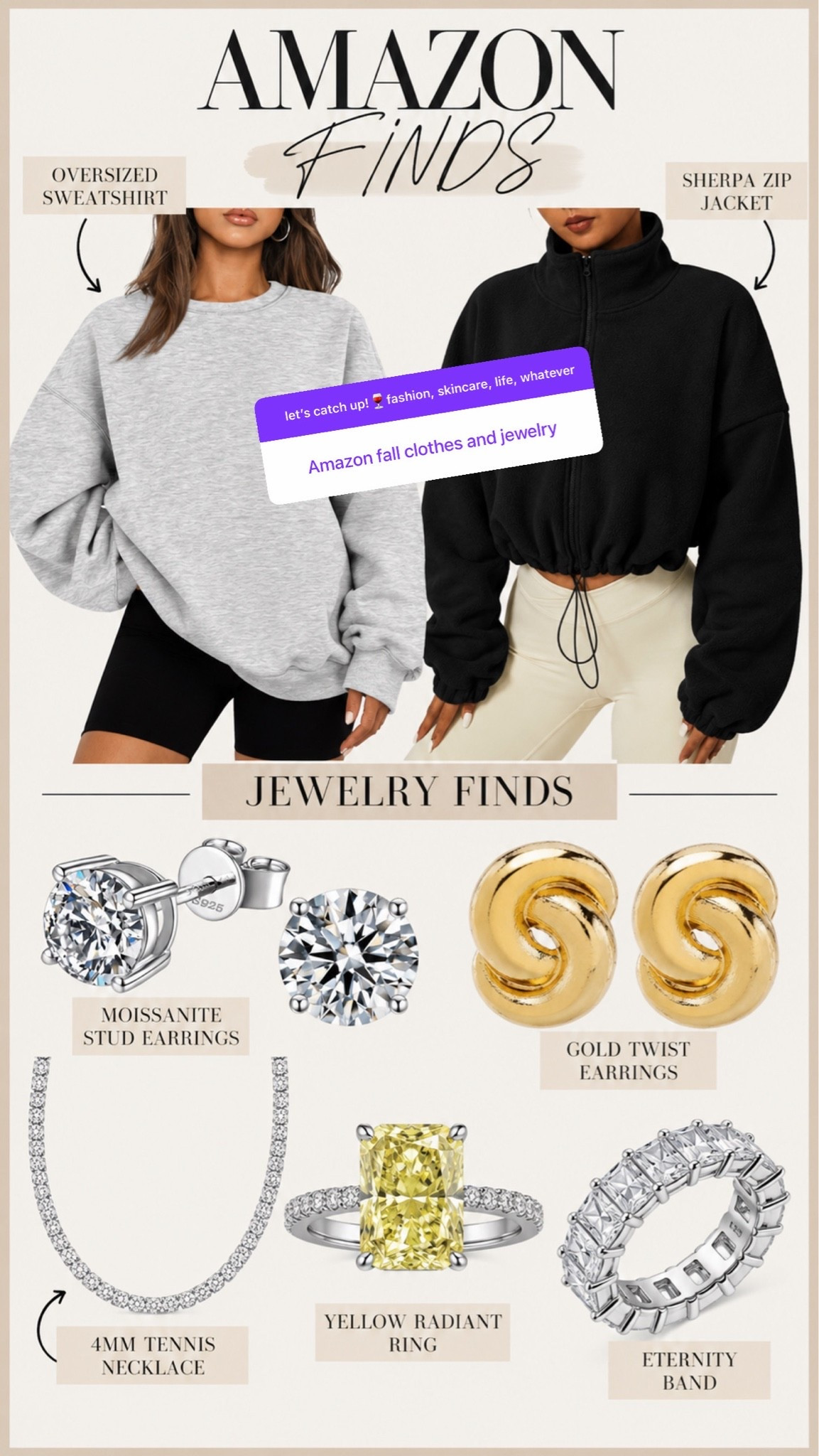 I’ve said this before, but I don’t love Amazon clothing. But I genuinely love these two pieces. I literally live in that zippered fleece all fall and winter long and I really love the sweatshirt. I buy the fleece and sweatshirt in a medium

#LTKdayinmylife #LTKSaleAlert #LTKOver40