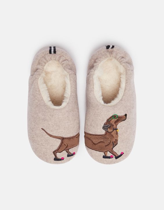 Slippet Felt Mules With Applique | Joules (US)