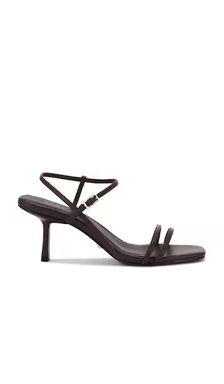 Riley Sandal in Chocolate Brown | Revolve Clothing (Global)