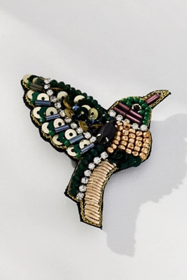 Beaded Garden Brooch | Anthropologie (US)