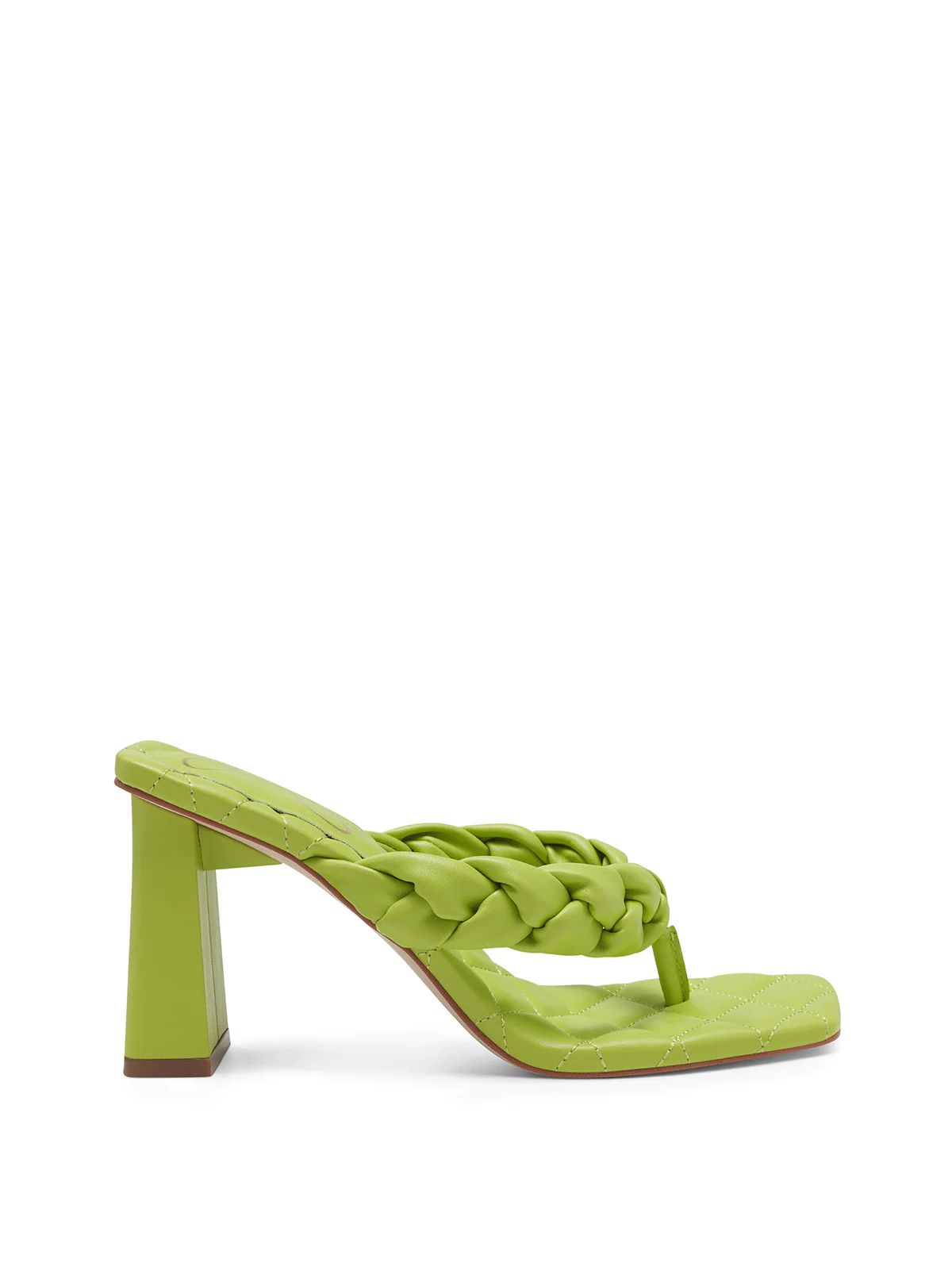Zaliye High Heel Thong Sandal in Green | Jessica Simpson E Commerce