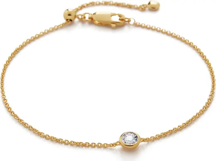 Diamond Solitaire Pendant Bracelet | Nordstrom