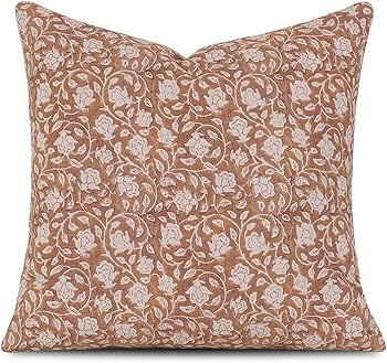 DOMVITUS Floral Pillow Covers 20x20, Throw Pillows for Couch, Floral Print Pillow Cover, Decorati... | Amazon (US)