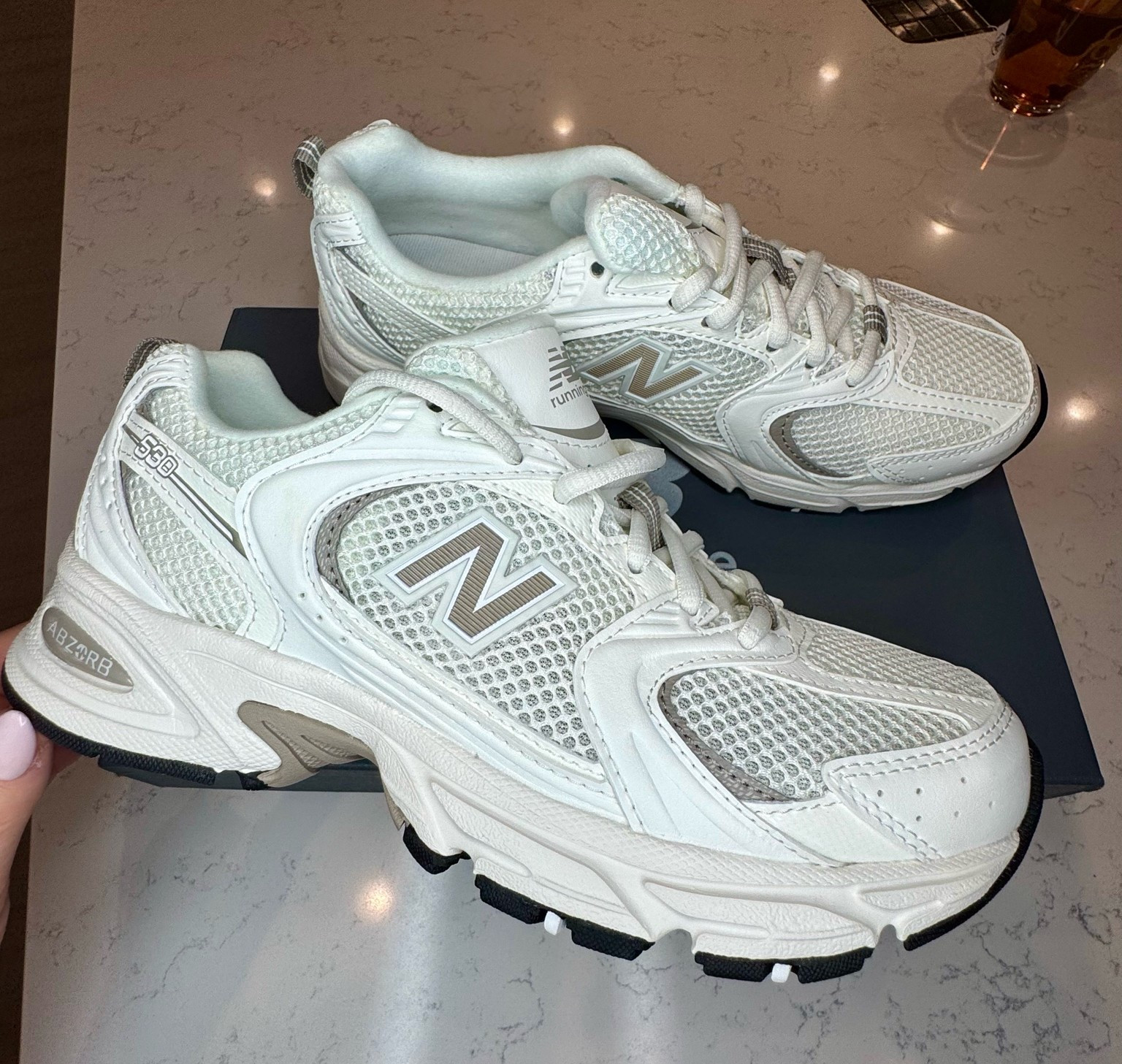 The only pair of sneakers you need this spring. TTS for me
@

#newbalance #sneakers #fit #spring 

#LTKfitnessgoals #LTKActive #LTKWorkwear