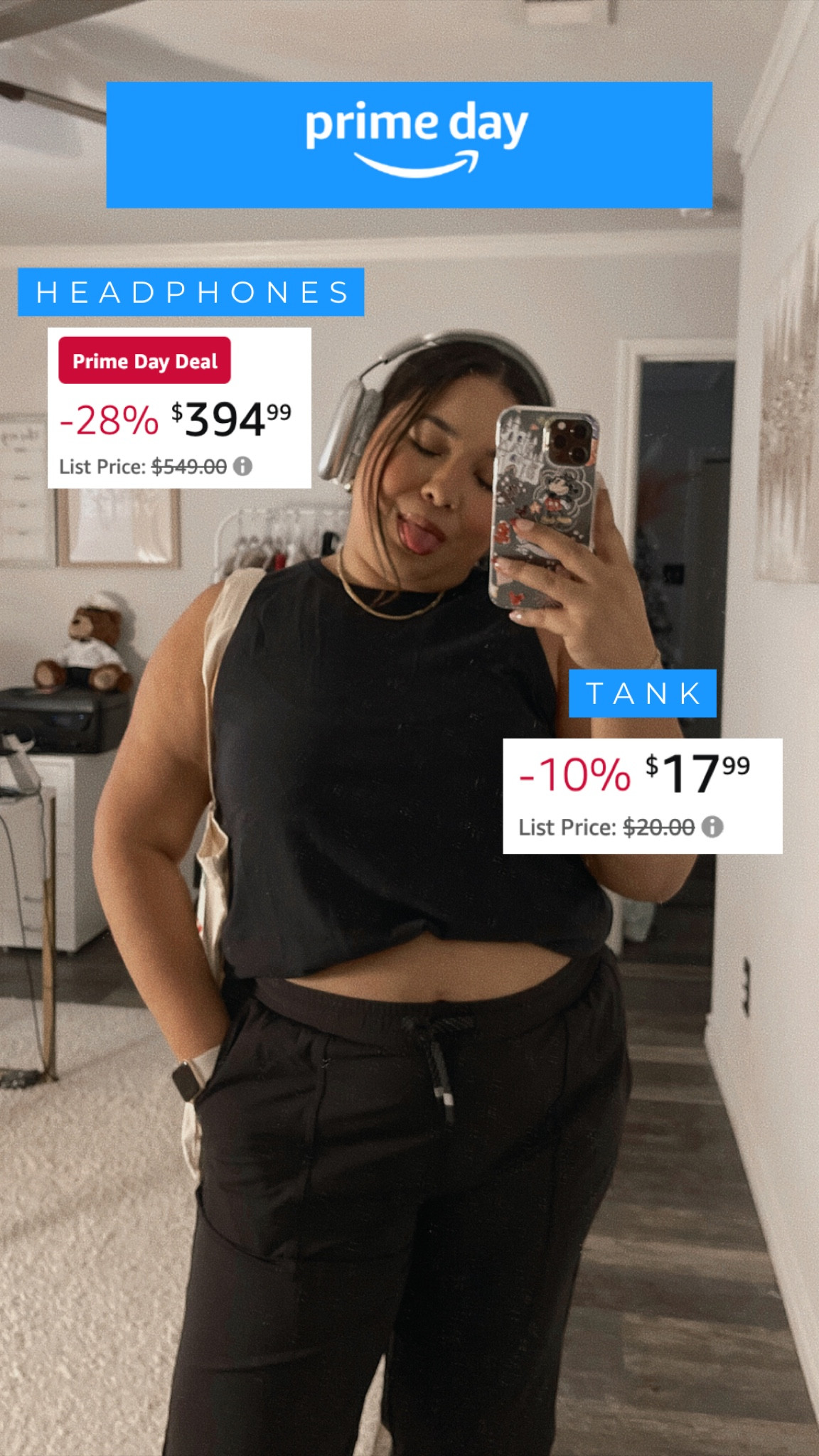 Prime day sales!

Amazon prime, prime day finds, Amazon fashion, Amazon finds, Apple headphones, workout clothes, workout tank, lululemon dupe 

#LTKStyleTip #LTKSaleAlert #LTKMidsize