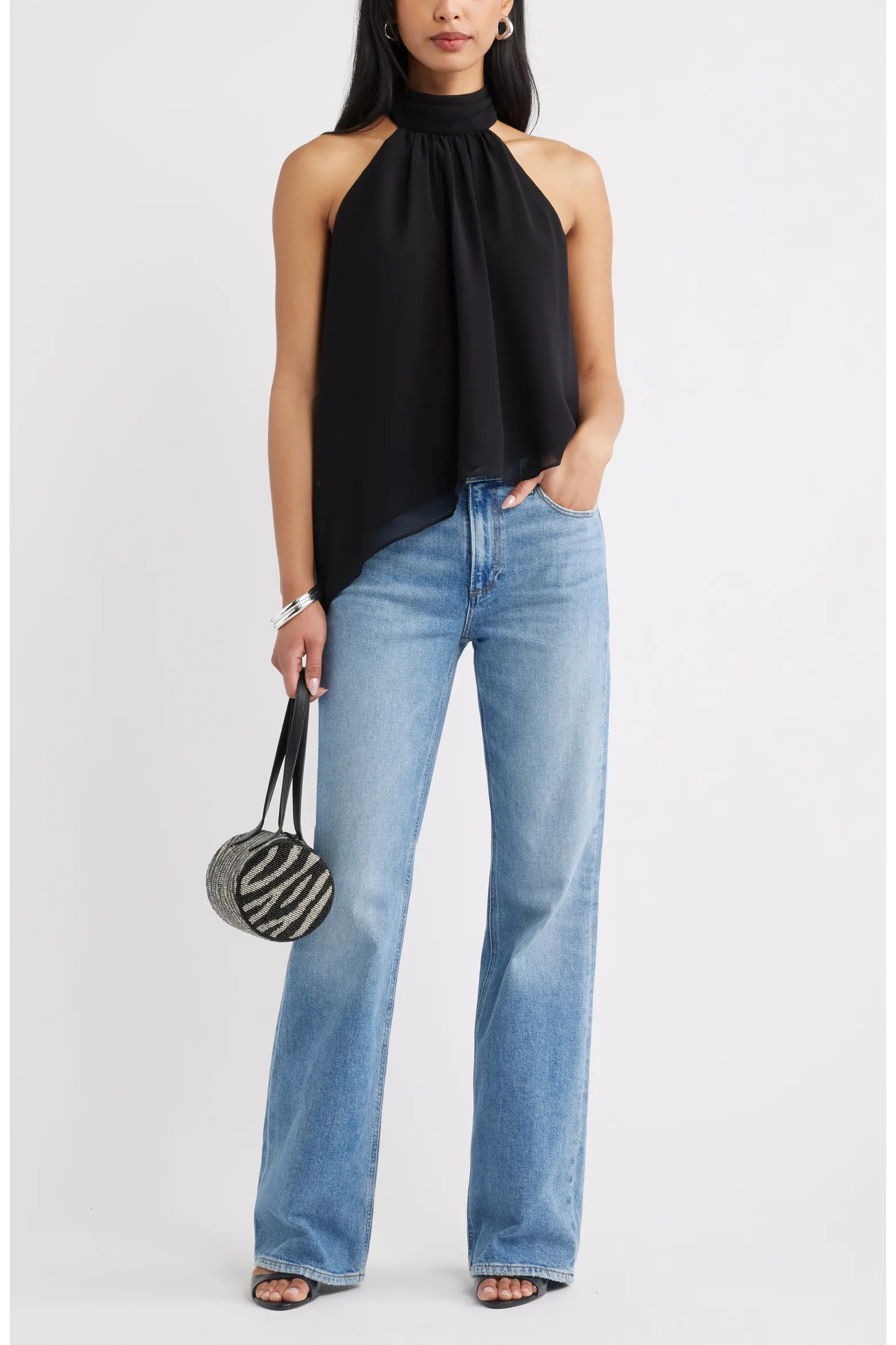 Asymmetric Woven Top (Women) | Nordstrom | Nordstrom