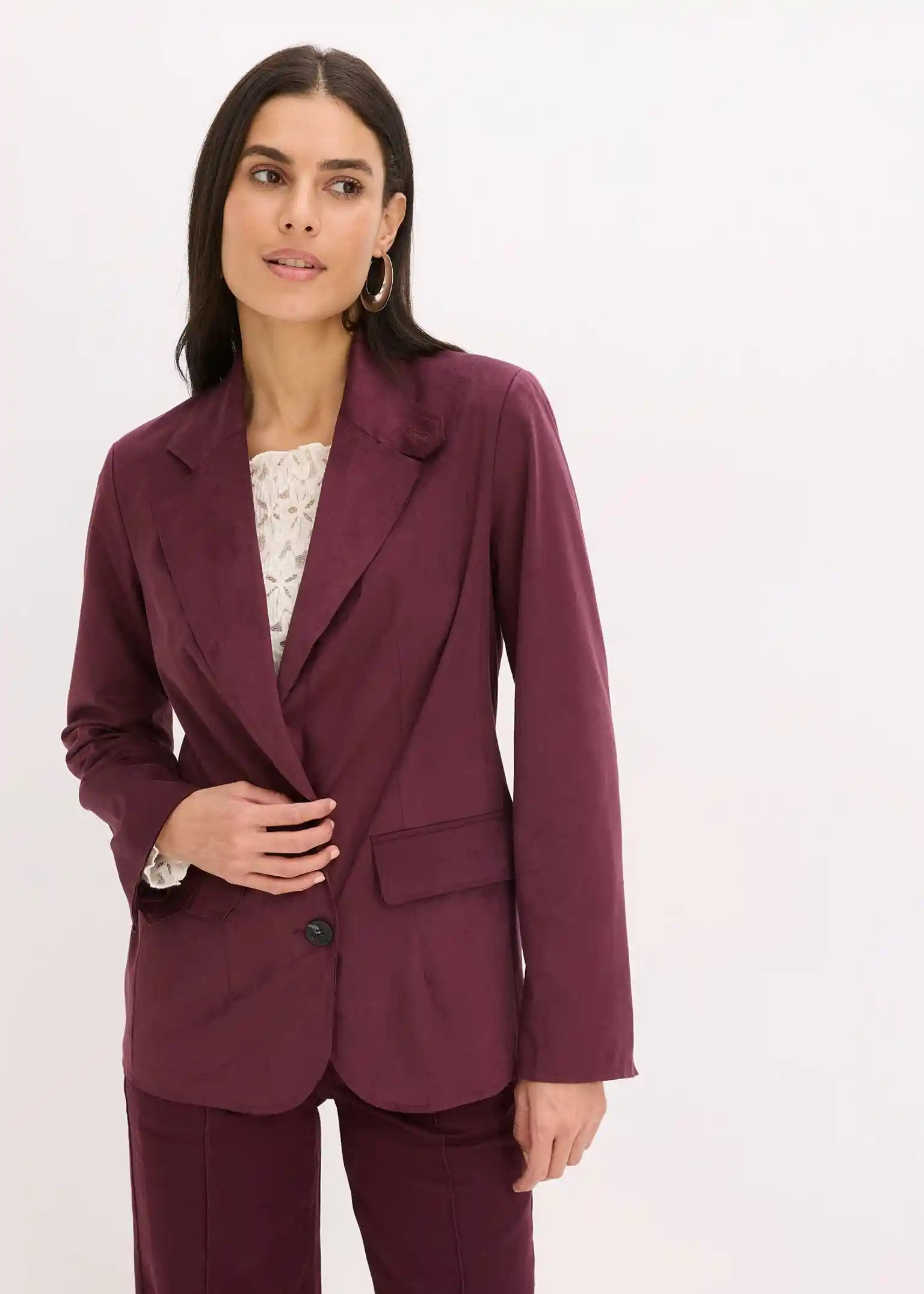 Blazer in similpelle scamosciata | Bonprix IT