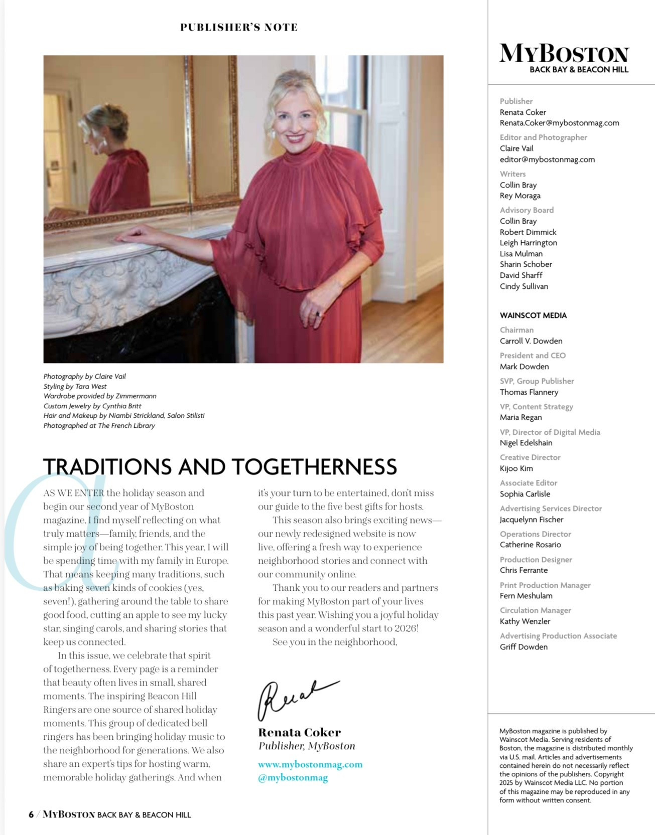 Seen in the December issue of My Boston Magazine 💕

#LTKHoliday #LTKSeasonal #LTKWorkwear