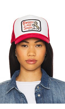 Sendero Provisions Co. Cowboy Pro Shop Hat in White & Red from Revolve.com | Revolve Clothing (Global)