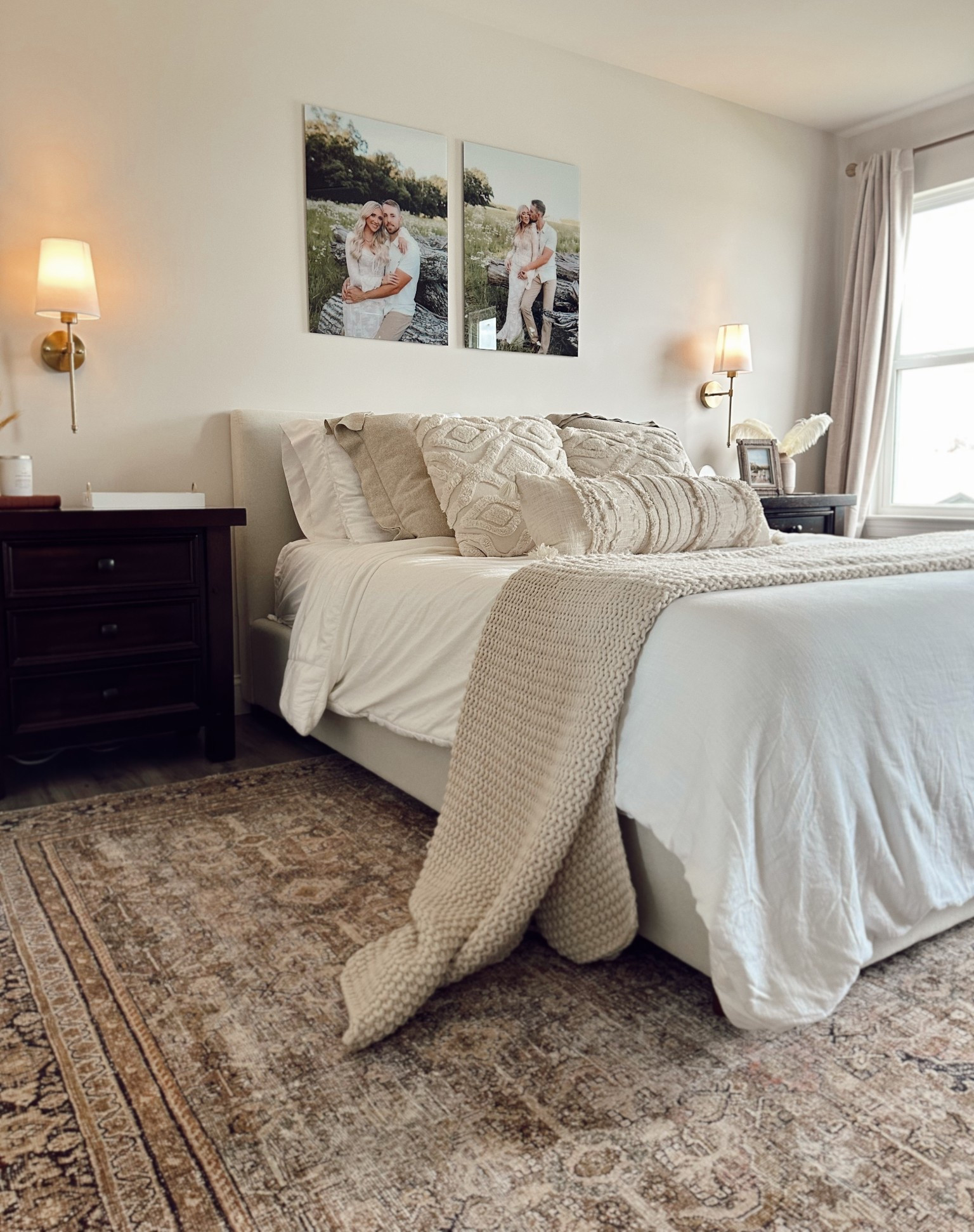 our bed is from silk + snow | nontoxic bed frame with storage! Color is: CLOUD

This Storage Bed allows you to maximize your spaces without skimping on aesthetics. Featuring extensive storage space and a sleek design, this high quality upholstered bed frame ensures you make the most of your personal space.



#LTKHome #LTKU #LTKFamily