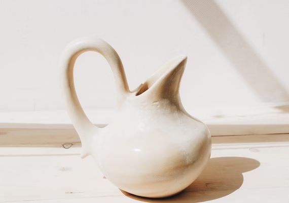 Ceramic Water Pitcher | Handmade Pottery | Modern Ceramics | Drink Ware | Ceramic Jugs | Minimali... | Etsy (US)